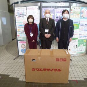 車椅子を寄贈いただきました！